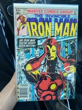 Marvel Comics Book The Invincible Iron Man #170 (1983) James Rhodes New Sealed